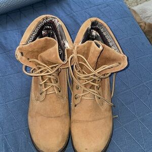 Brown Construction Like Boots